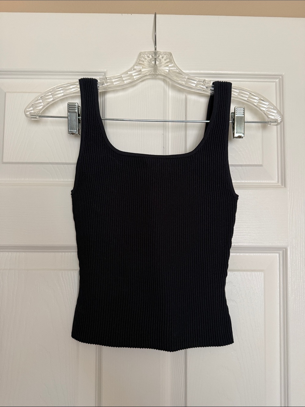 Aritzia Babaton Dark Night Navy Sculpt Knit Top XS